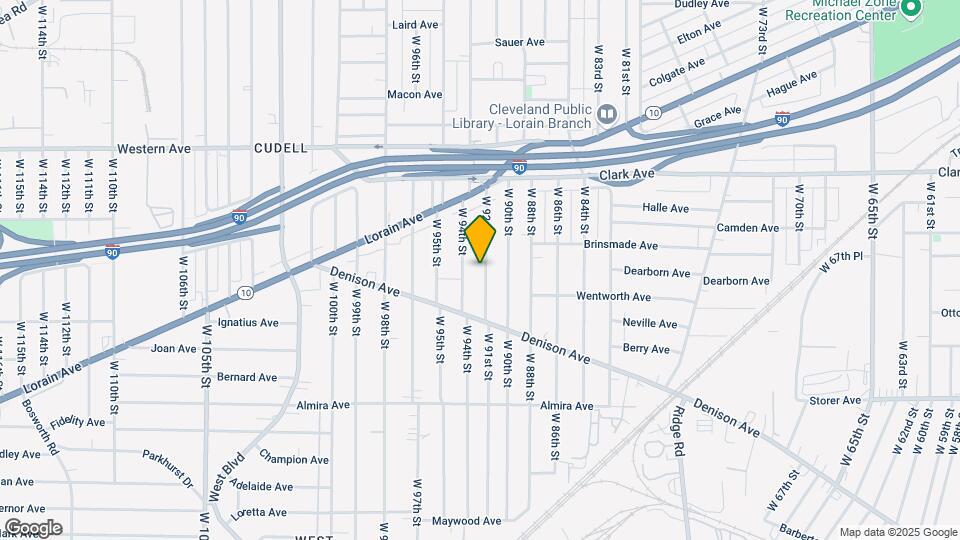 3204 W 92nd St-Unit -Down Map and Location Details