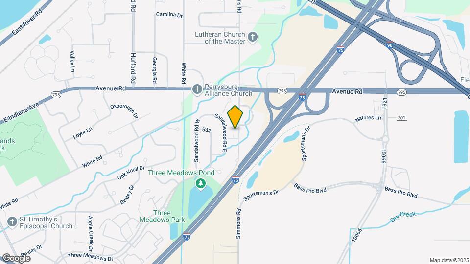 28325 Simmons Rd Map and Location Details