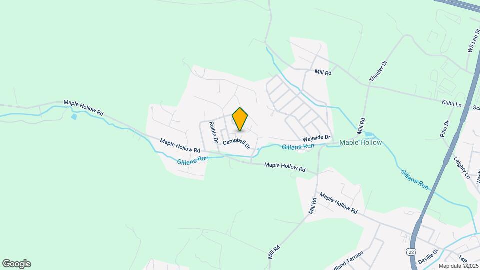 311 Beamer Dr Map and Location Details