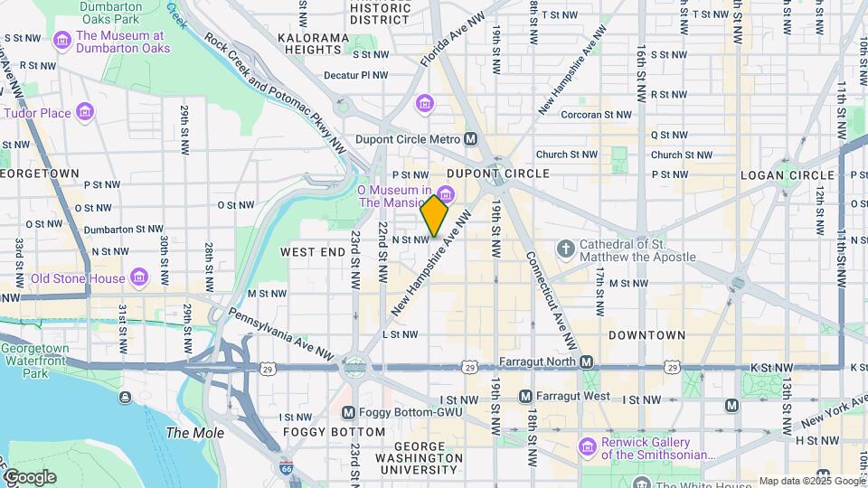 2024 N St NW Map and Location Details