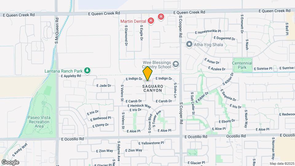 3555 S Marion Way Mapa y Detalles de la Ubicación