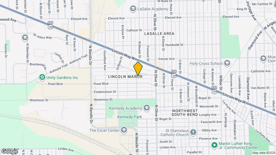 2530 Bonds Ave Map and Location Details