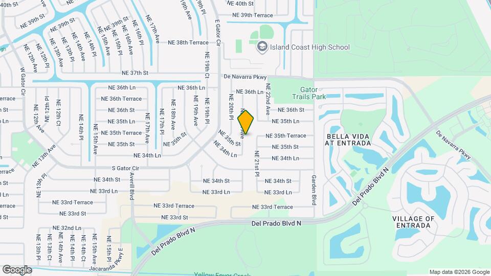 3509 NE 21st Ave Map and Location Details