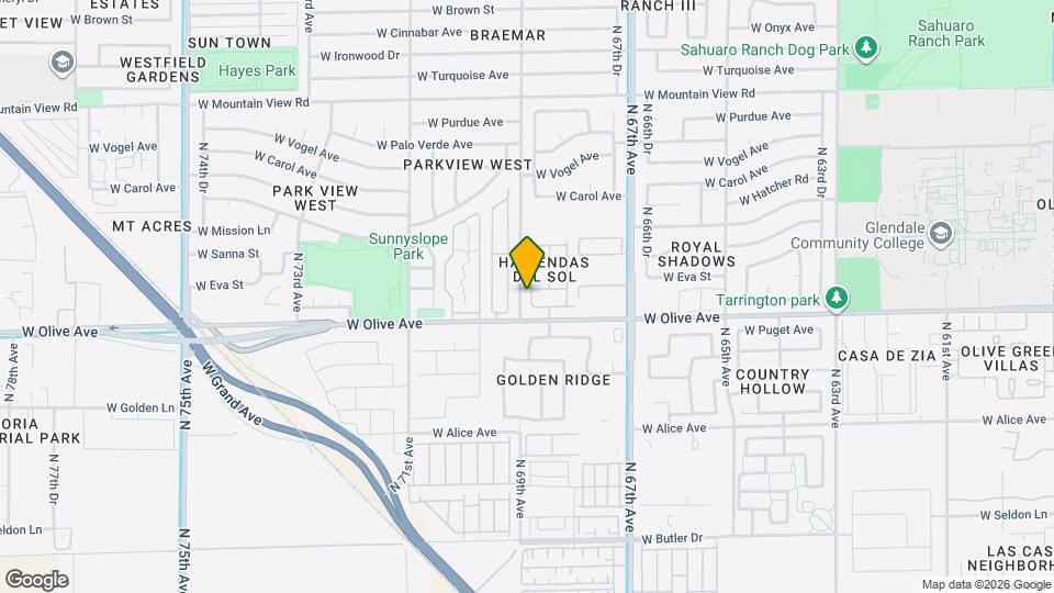 9064 N 68th Ln Map and Location Details