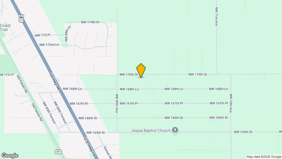 7790 NW 170th St Map and Location Details