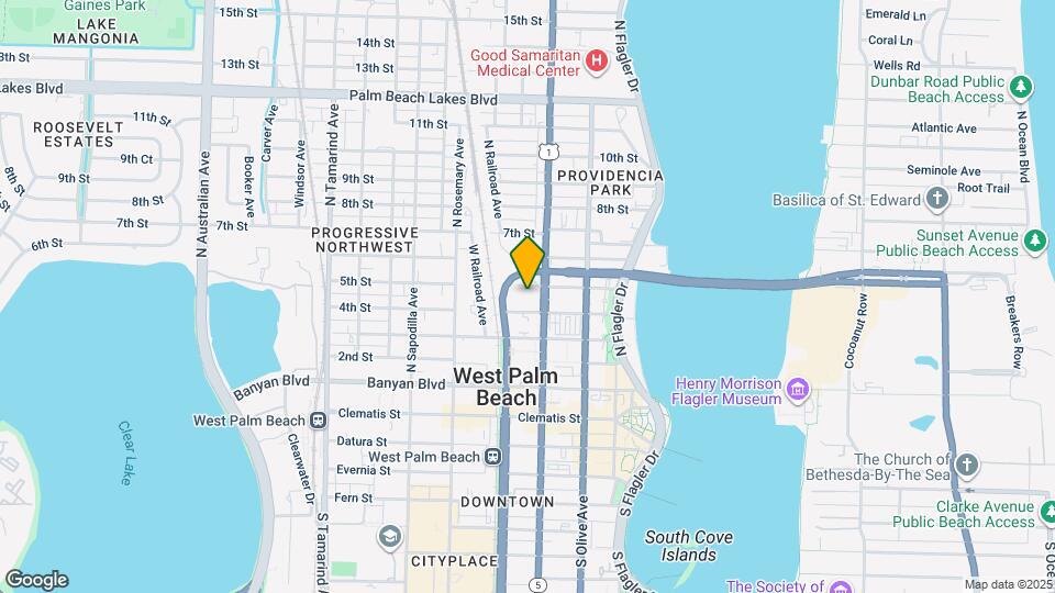 One West Palm- Multi-Family Map and Location Details