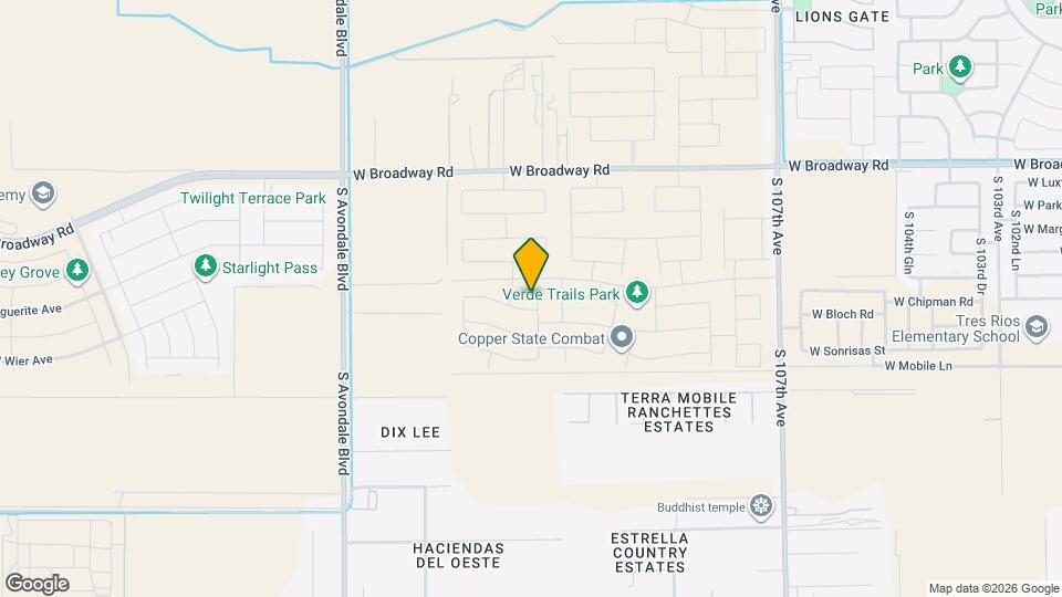 4816 S 111th Dr Map and Location Details