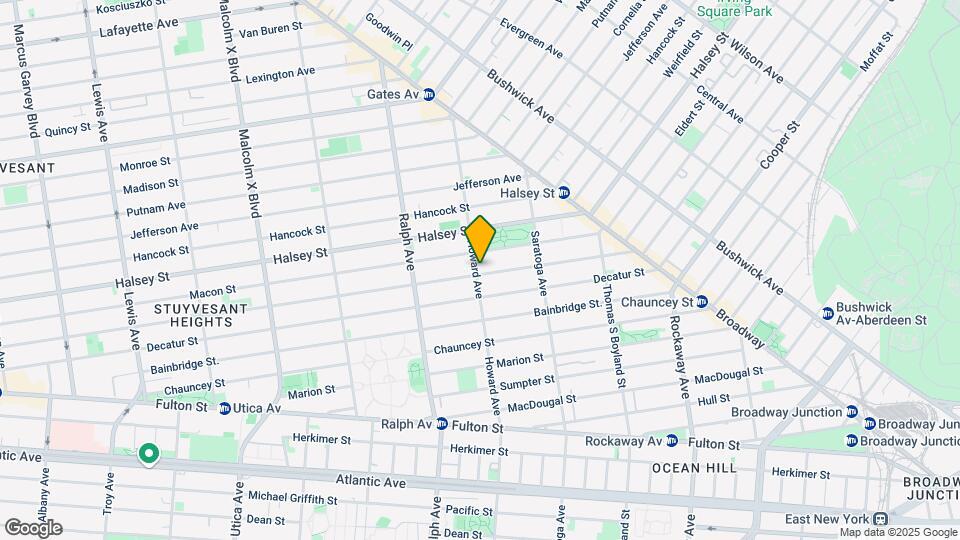 657 Macdonough St Map and Location Details