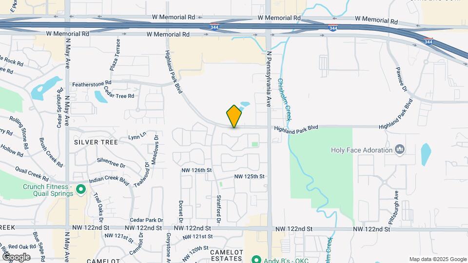 12937 Highland Park Blvd Map and Location Details