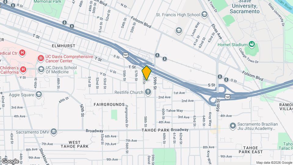2229 58th St Mapa y Detalles de la Ubicación