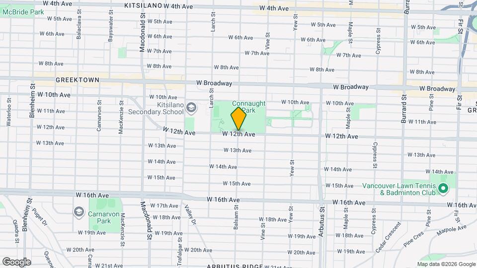 4XXX W 12th Ave Map and Location Details