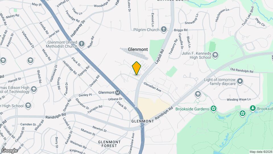 2413 Glenallan Ave Map and Location Details