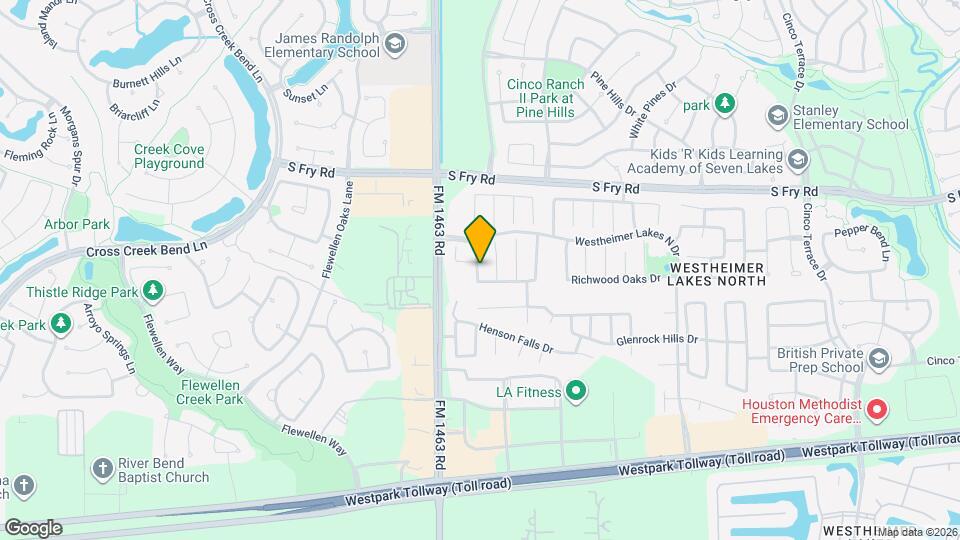 6123 Carver Pines Dr Map and Location Details