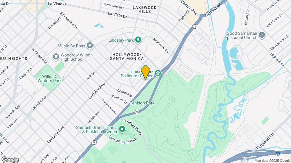 6911 E Grand Ave Map and Location Details