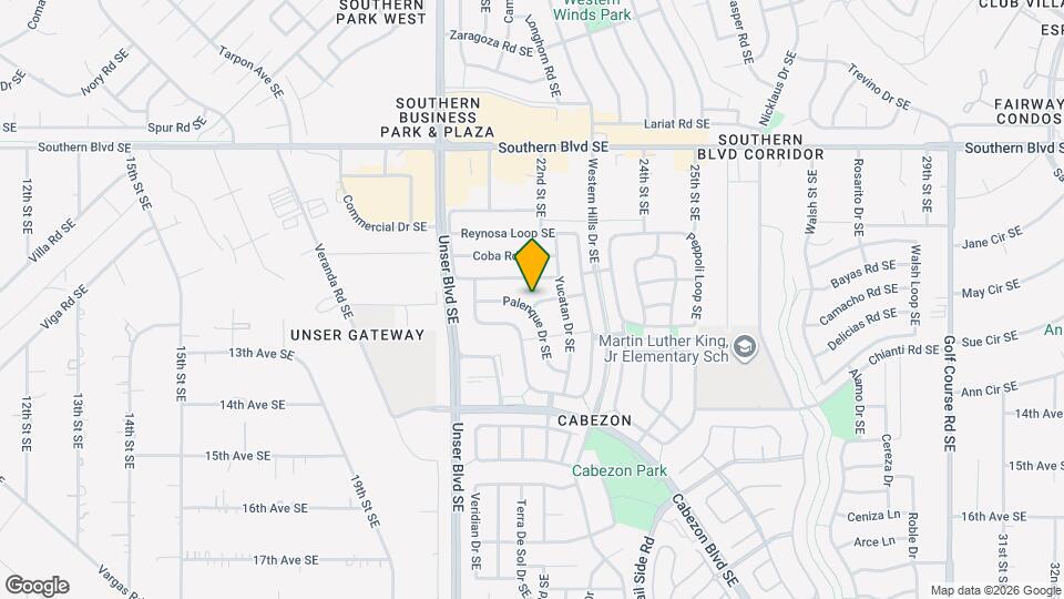 2205 Mayapan Rd SE Map and Location Details