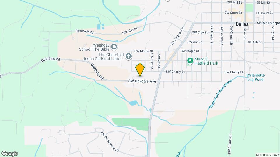 1190 SW Oakdale Ave Map and Location Details