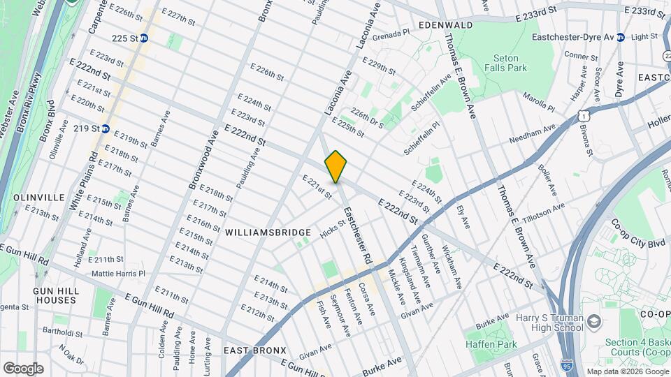 3615 Eastchester Rd Map and Location Details