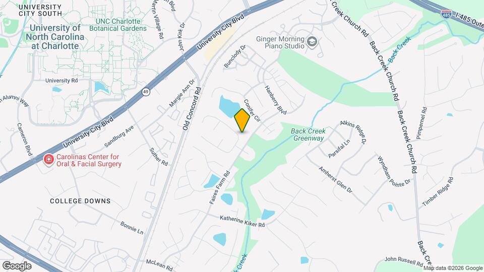 9920 Baxter Caldwell Dr Map and Location Details