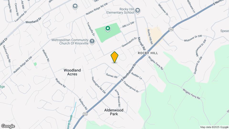 1325 Woodridge Dr Map and Location Details