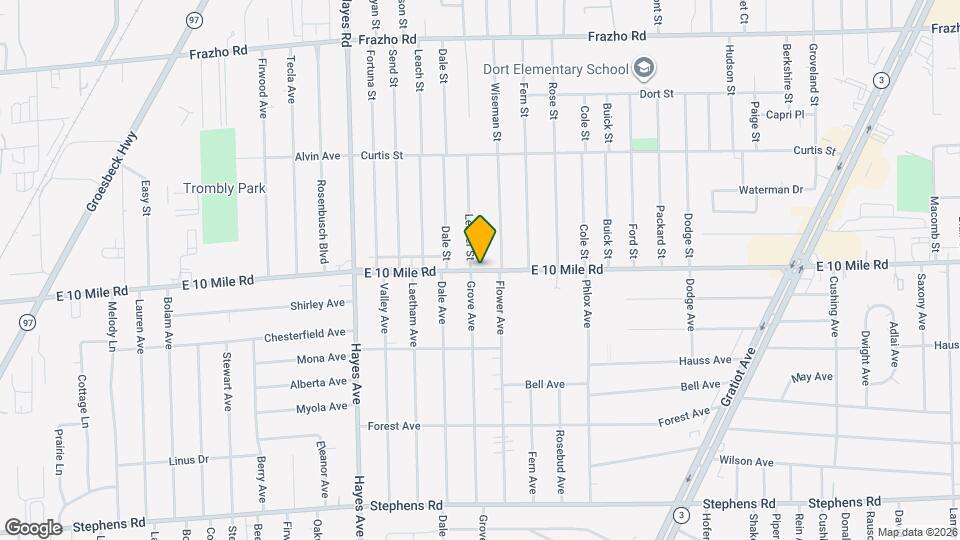 15525 E 10 Mile Rd, Unit 19 Mapa y Detalles de la Ubicación