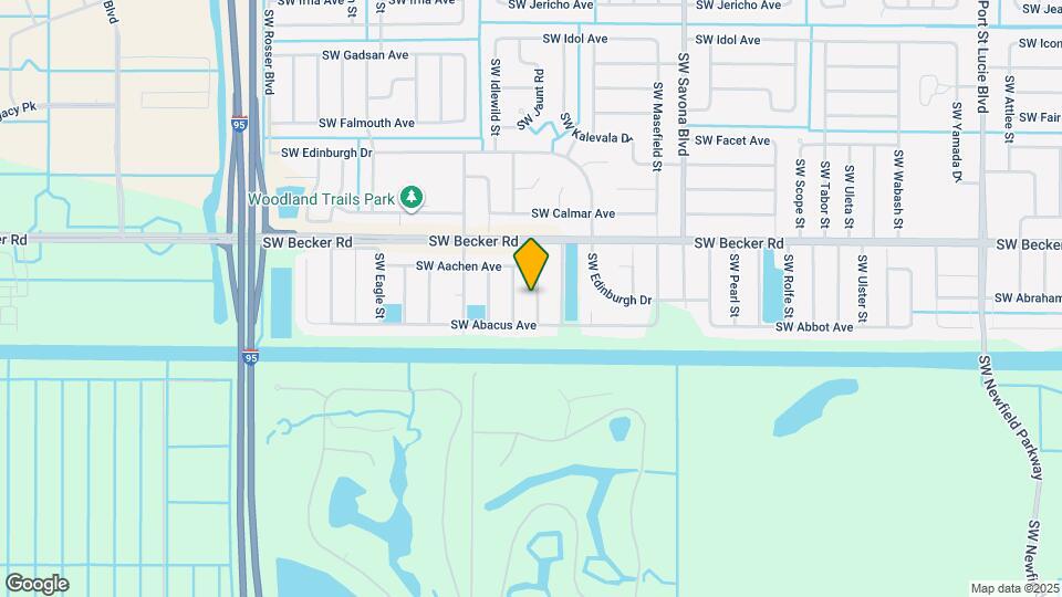 4660 SW Keats St Map and Location Details