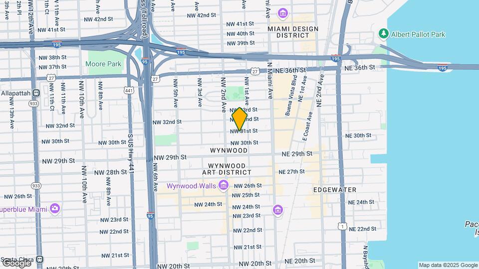 138 NW 31st St, Unit C2 Map and Location Details