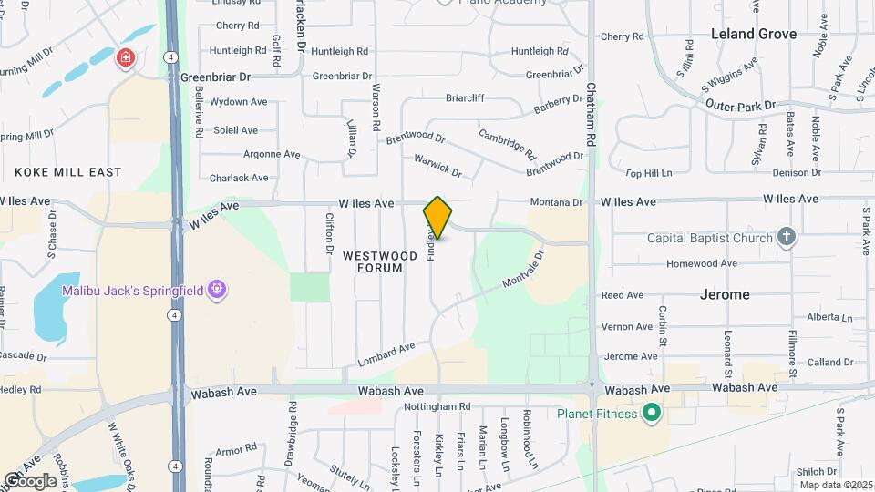 2614 Findley Dr Map and Location Details