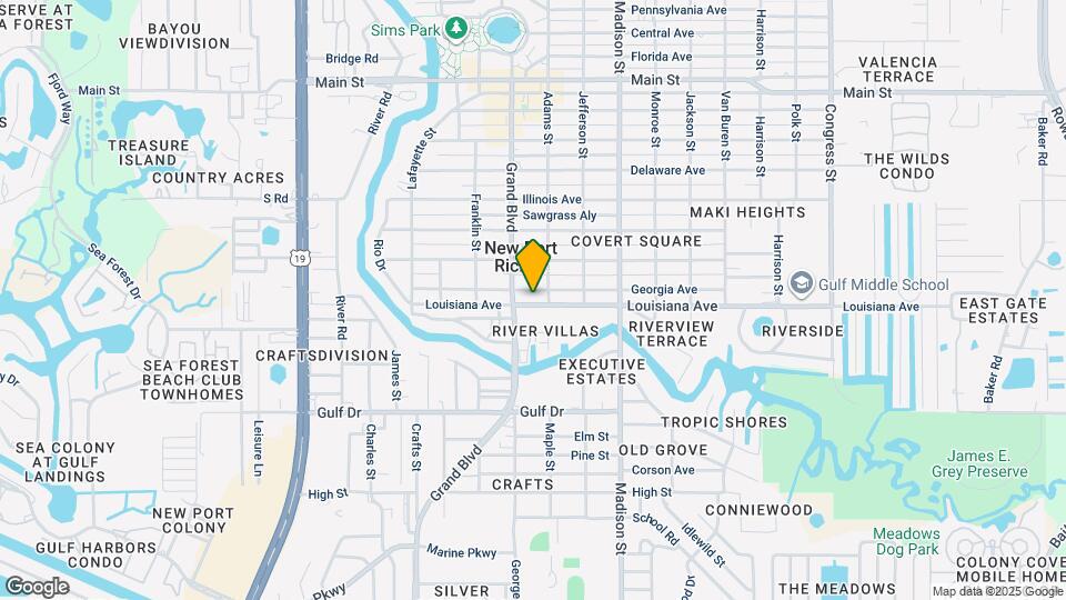 5751 Louisiana Ave Map and Location Details