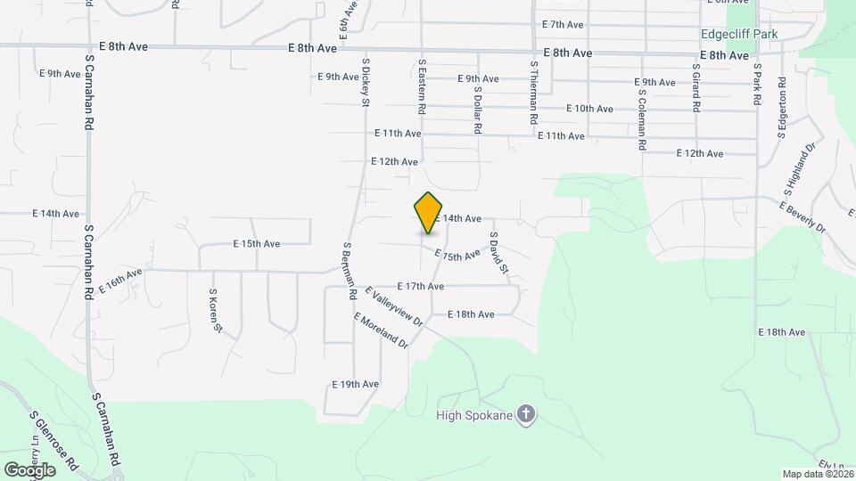 6305 E 15th Ave Map and Location Details