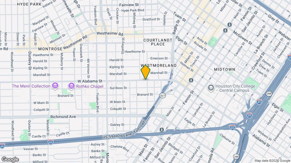 3800 Garrott St Map and Location Details