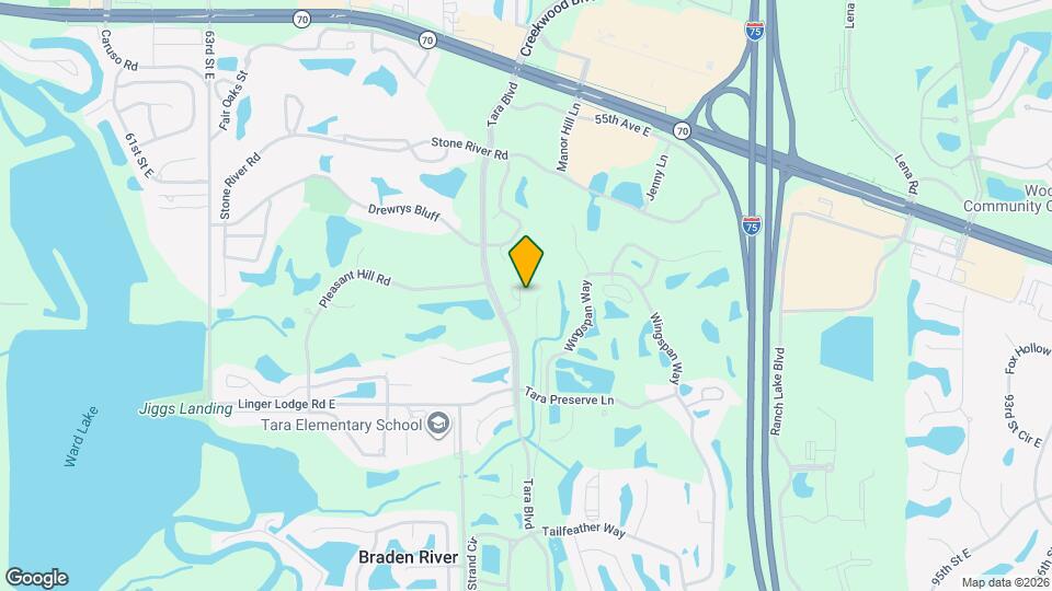 7132 Melrose Pl Map and Location Details