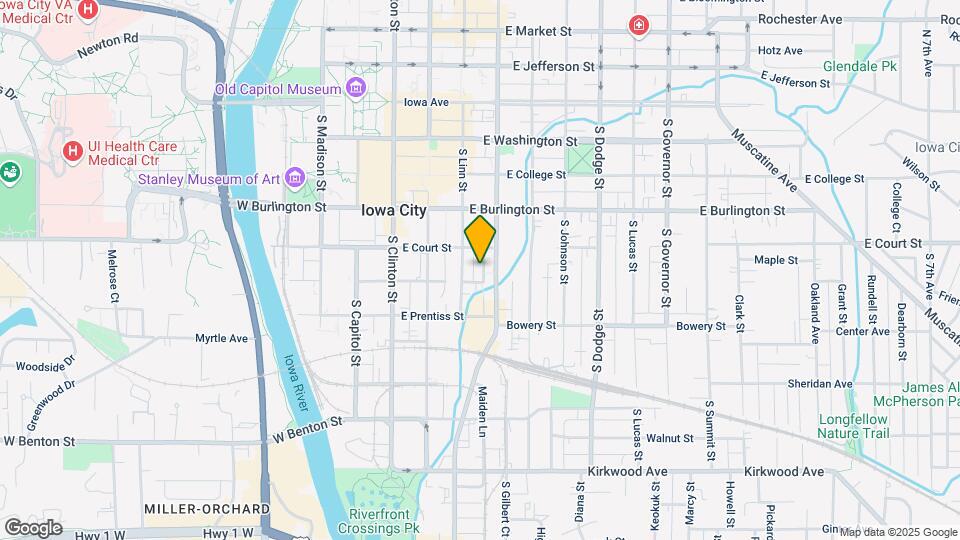 705 1/2 2nd St Map and Location Details