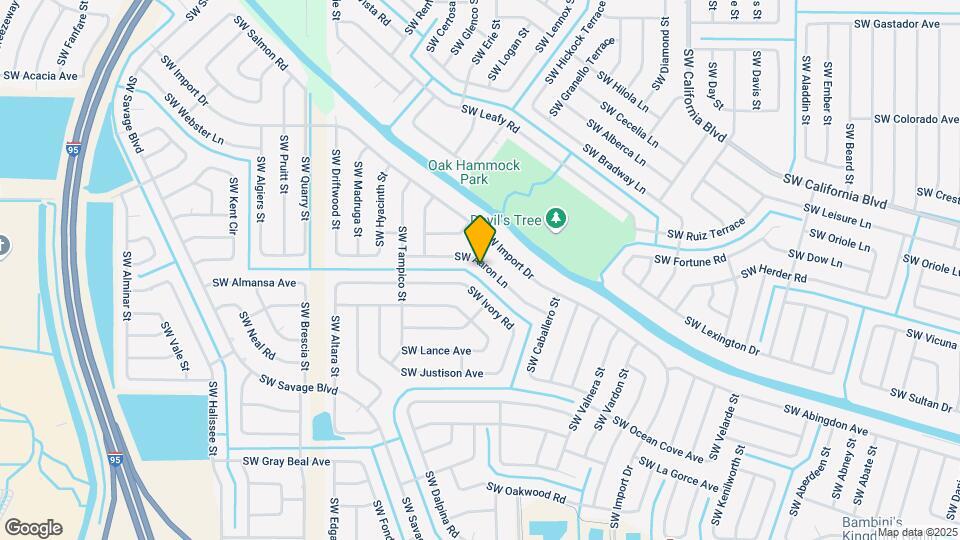 1992 SW Aaron Ln Map and Location Details