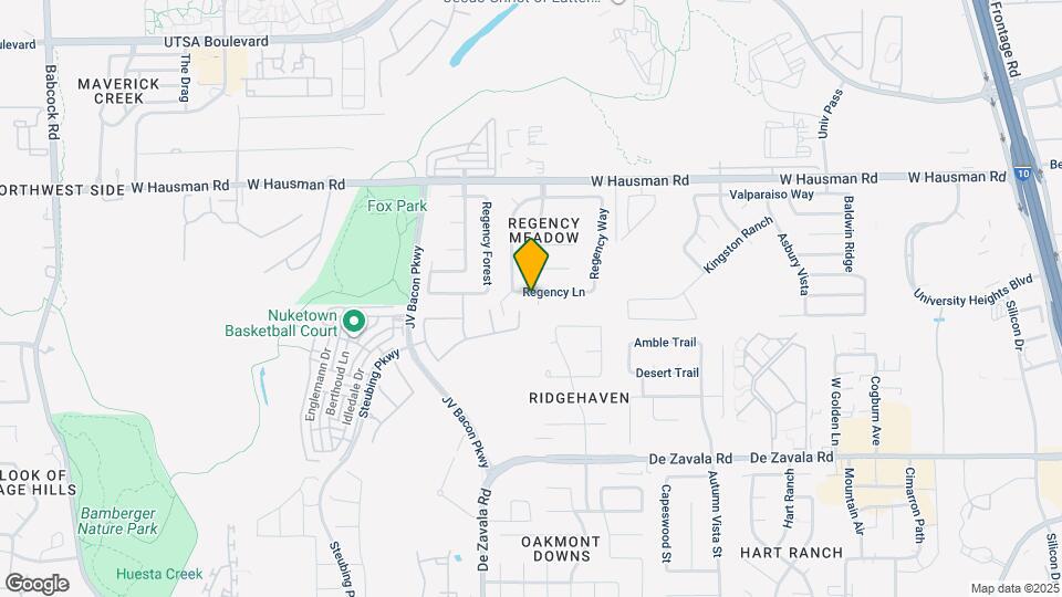 6406 Regency Ln Map and Location Details