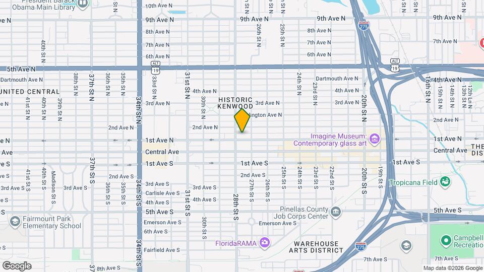 2 Bed/1.5 Bath Map and Location Details