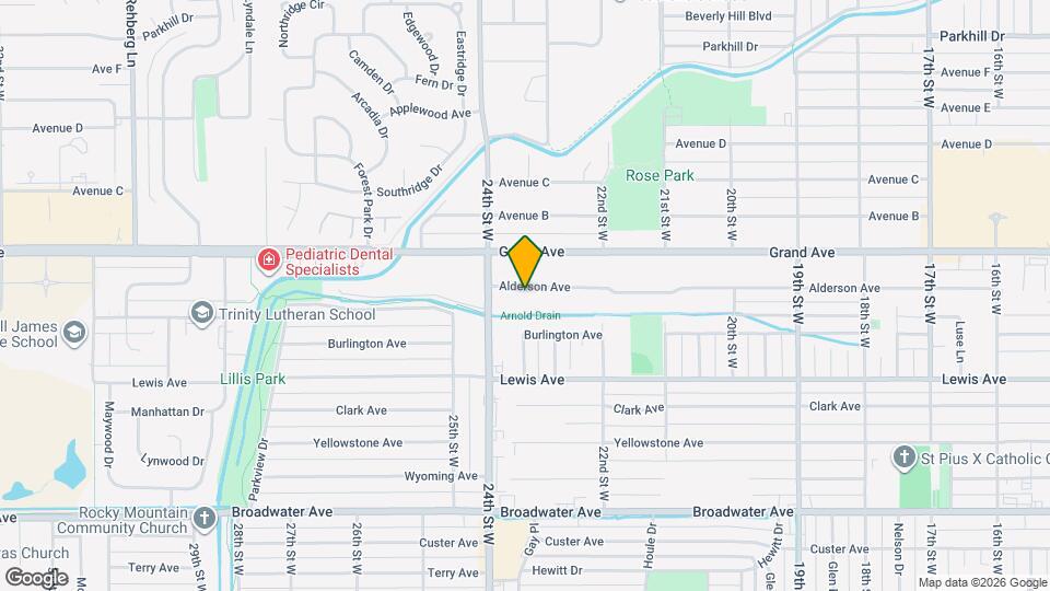 2320 Alderson Ave, Unit #7 Map and Location Details