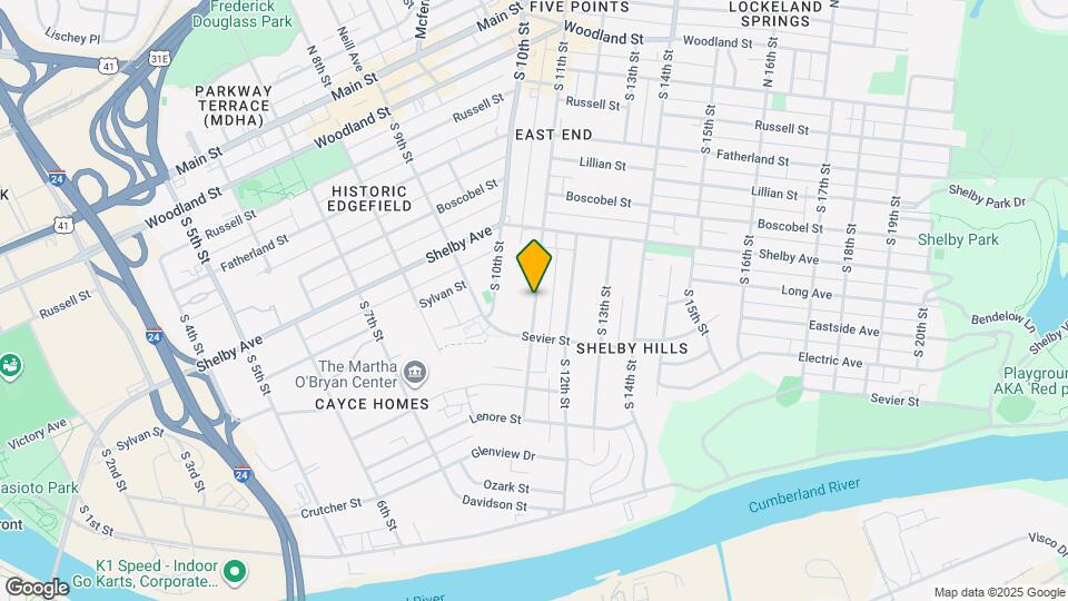 605 S 11th St Map and Location Details