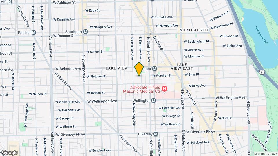 3118 N Kenmore Ave Map and Location Details