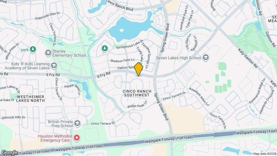 9826 Parsonsfield Ln Map and Location Details