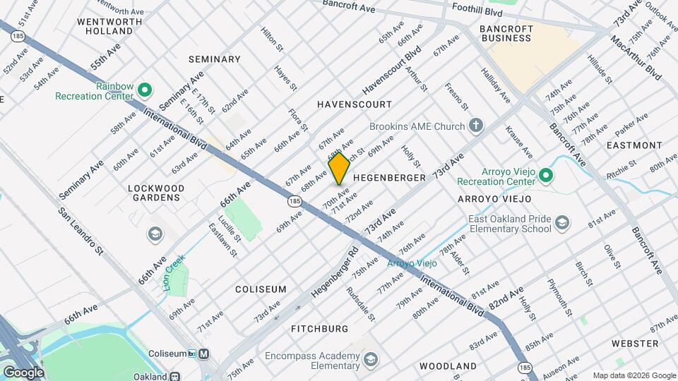 1475 70th Ave Mapa y Detalles de la Ubicación