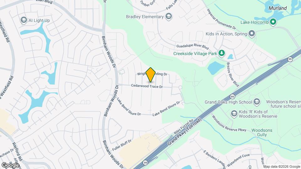 29535 Whitebrush Trace Dr Map and Location Details