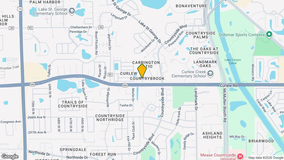 2815 Countrybrook Dr Mapa y Detalles de la Ubicación