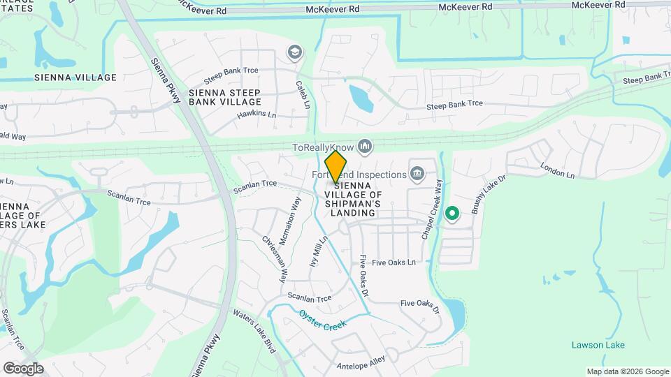 3419 Crosby Landing Map and Location Details