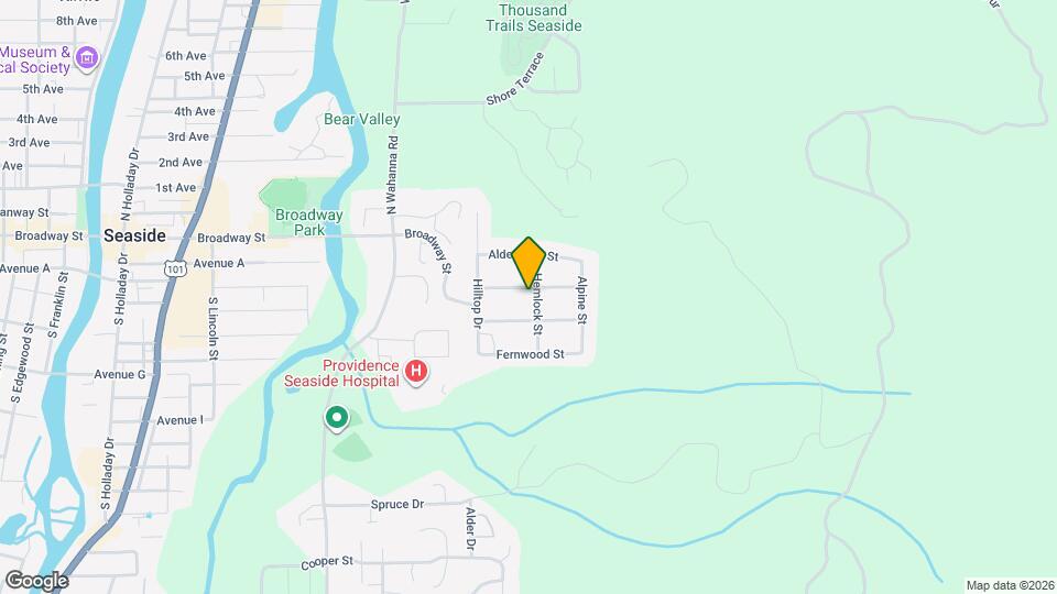 242 Hemlock St Map and Location Details