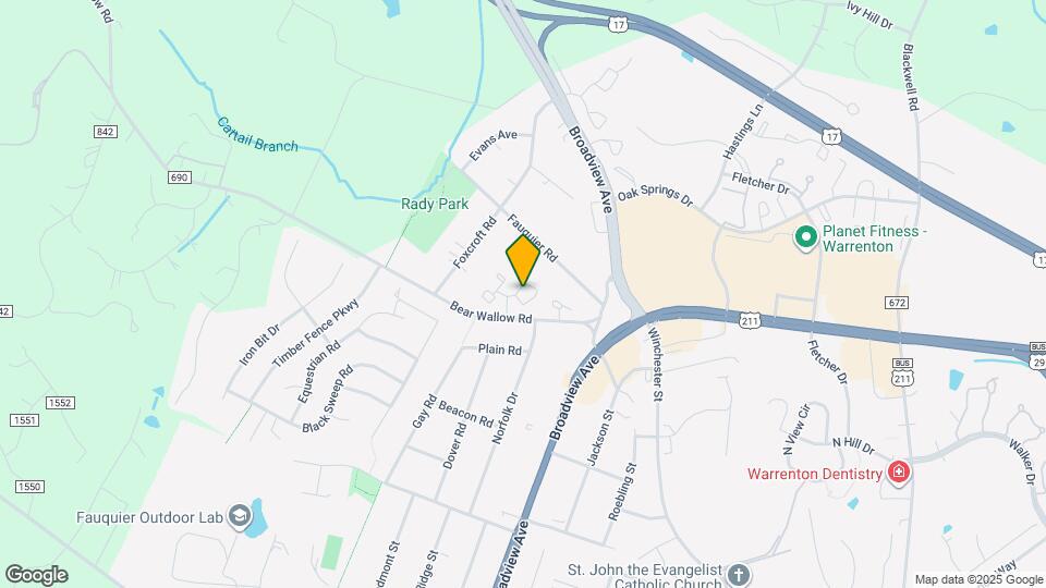 406 Denning Ct Map and Location Details