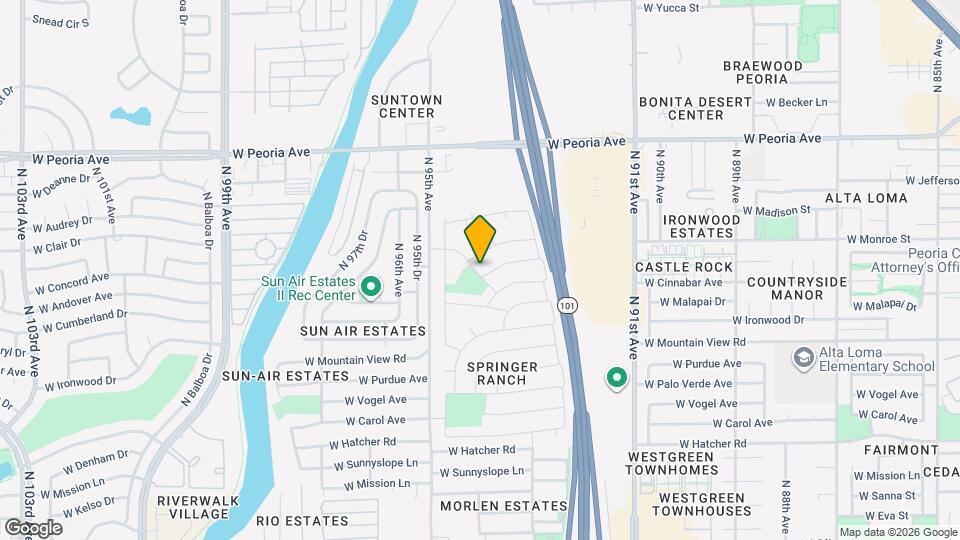 9340 W Gold Dust Ave Map and Location Details