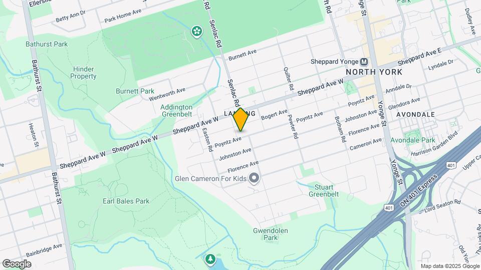 262 Poyntz Ave Map and Location Details