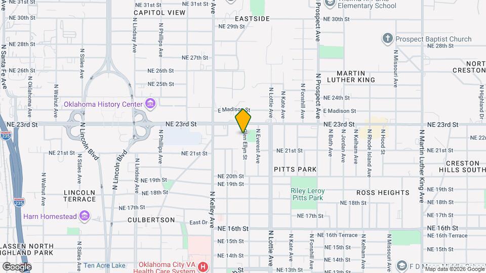 2225 Glen Ellyn St Map and Location Details