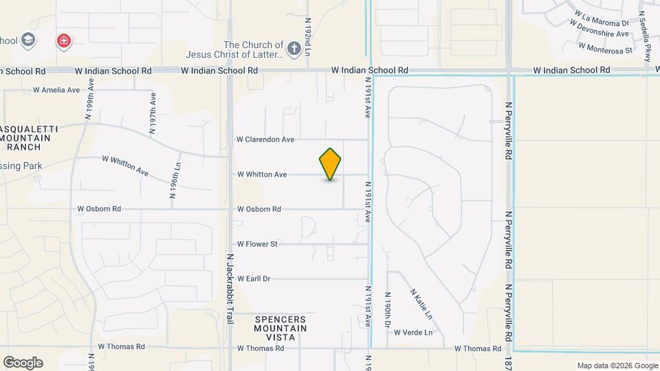 19205 W Whitton Ave Map and Location Details