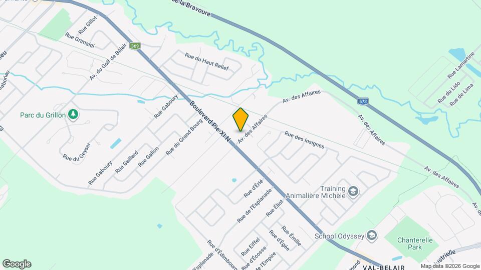 1440B Des Affaires Av Map and Location Details